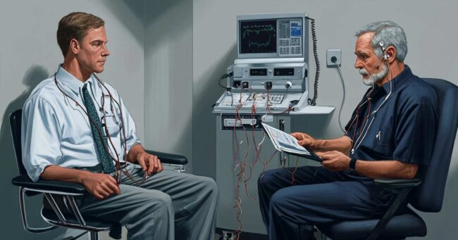 ¿Cómo se realiza la prueba del polígrafo?